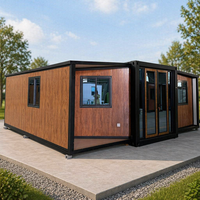 Casa Contenedor Plegable de 2 Dormitorios de Alta Calidad con Diseño Moderno de Mediados de Siglo, Garantía de 5 Años