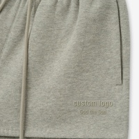 Shorts de survêtement personnalisés pour femmes, taille élastique, cordon de serrage, poches latérales, amples, décontractés, streetwear d'été