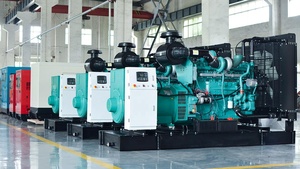 Mtu gerador diesel 1200kw 1500kva, gerador de energia por motor