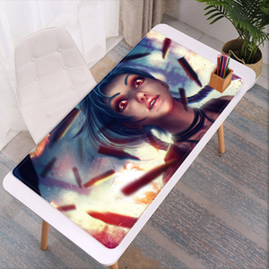 Tapis de souris extra Large en promotion, antidérapant, pour ordinateur portable, idéal pour jeu gamer, modèle <span class=keywords><strong>LOL</strong></span> Jinx, nouveau modèle - Product Image 2