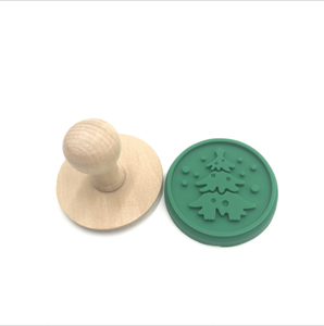 Family Use Custom Design Christmas DIY Bakery <strong>Cookie</strong> Cake Wooden Rubber <strong>Stamps</strong> - Product Image 6