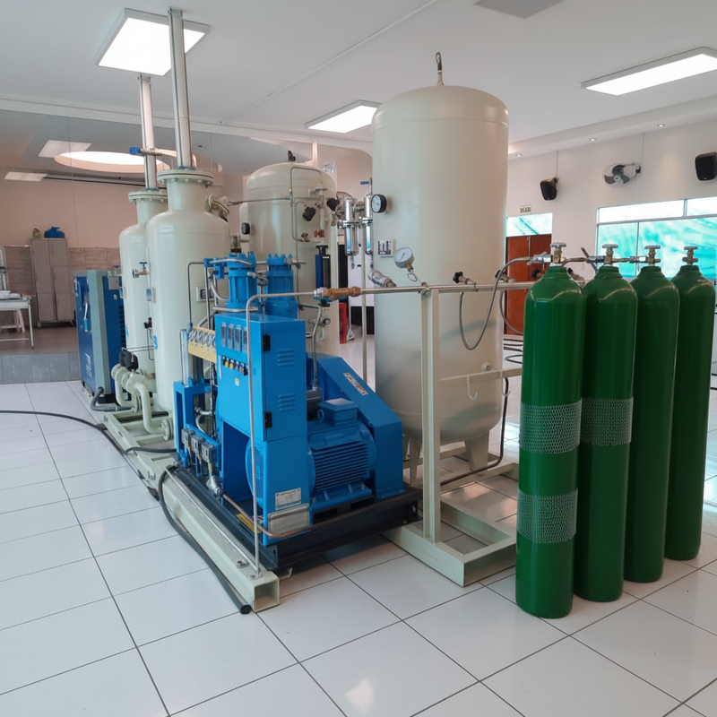 PSA Filling Plant Equipment Oxygen Cylinder