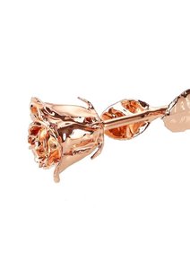Rosa Real Bañada en Oro Rosa con Caja de Regalo de Alta Calidad, Rosa Eterna Dorada, Regalo para el Día de la Madre, Navidad, San Valentín, Aniversario - Product Image 2