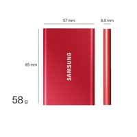 Disques SSD externes portables Samsung 2 To T7 1 To pour ordinateur de bureau et ordinateur portable