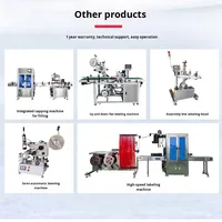 Machine d'étiquetage automatique horizontale pour bouteilles métalliques et en verre, flacons de liquides oraux, ampoules, tubes de réactifs – Équipement haute vitesse