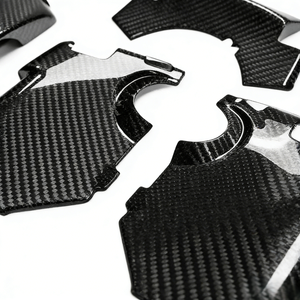 Carbon Fiber Steering <b>Wheel</b> Base <b>Trim</b> Compatible With Nissan GT-R R35 2008-2016 - Product Image 2