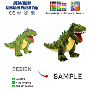<span class=keywords><strong>Peluche</strong></span> Personalizado <span class=keywords><strong>de</strong></span> Tiranosaurio Triceratops, Juguete <span class=keywords><strong>de</strong></span> <span class=keywords><strong>Peluche</strong></span> <span class=keywords><strong>de</strong></span> Dinosaurio, Muñeco <span class=keywords><strong>de</strong></span> Tiranosaurio Rex para Niños, Niñas y Bebés, Regalo - Product Image 1