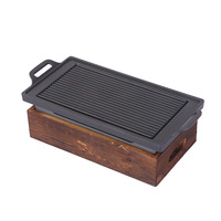 Barbecue portable au charbon de bois, four domestique antiadhésif, outils de cuisson, réchaud à alcool pour table à manger intérieure, camping, barbecue