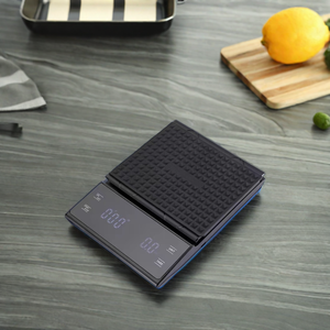 1kg Capacity Digital Display Coffee <strong>Scale</strong> <strong>Electric</strong> Kitchen Timer 0.1g Division ABS Plastic Material <strong>Weighing</strong> Timing Function - Product Image 5