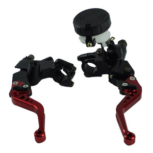 Pompe de frein hydraulique CNC réglable pour motos – Systèmes de carrosserie de moto universels modifiés - Product Image 3