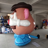 Personnages de dessins animés gonflables Mr Potato, personnalisables, résistants à l'eau, pour la publicité, la décoration de fêtes, vente en gros OEM