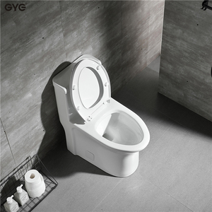 Gye <span class=keywords><strong>cupc</strong></span> sang trọng Siphon nhà vệ sinh S Trap gốm sứ trắng <span class=keywords><strong>WC</strong></span> một mảnh thiết bị vệ sinh nhà vệ sinh bát cho khách sạn phòng tắm - Product Image 4