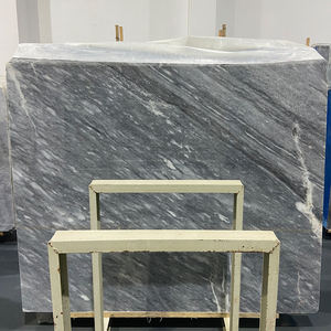 Natural Luxury Blue Ice Grey Marble Slab for Floor Tiles Wall Cladding Kitchen Island Countertop Marble Vanity Marble <b>Table</b> Top - Product Image 5