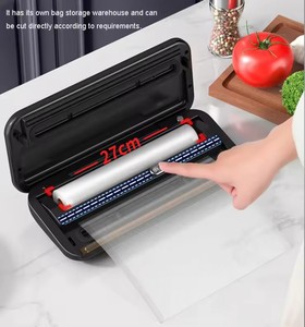 เครื่องซีลถุงพลาสติกสุญญากาศไฟฟ้า220V ใช้ในครัวเรือนประหยัดอาหารสดใหม่ใช้ได้กับถุงปิดผนึก2025 - Product Image 4