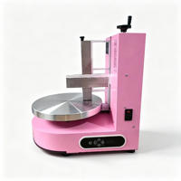Machine à décorer les gâteaux, lisseur électrique pour crème à gâteau, équipement de revêtement de surface pour glaçage de gâteaux