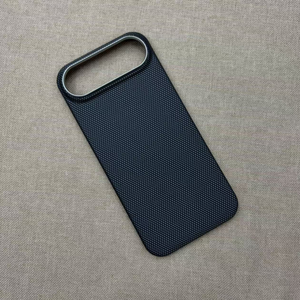 Carbon <strong>Fibre</strong> Pattern Slim Phone Case for Apple 17 <strong>Pro</strong> Max Stand Metal Len Shockproof Hard PC Cover for iPhone 17 Air 16E 15 14+ - Product Image 4