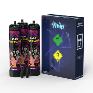 Nouveau design KryooWhip 640G – Outils à dessert pour crème fouettée, gaz CO2 pour crème, cylindre de gaz OEM - Product Image 1