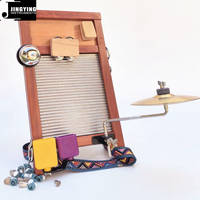 Jingying 2026 Factory Wholesale Rhythm Instrument Washboard Percussion Instruments Custom Orff Ethnic Musical Instruments
