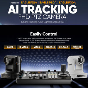 Avmatrix EAGLE P12A/20A/30A KI-gestützte Auto-Tracking-Kamera mit 12X 20X 30X Optischem Zoom, NDI <span class=keywords><strong>PTZ</strong></span> Live-Streaming-Kamera mit HDMI & <span class=keywords><strong>SDI</strong></span> Ausgang - Product Image 6