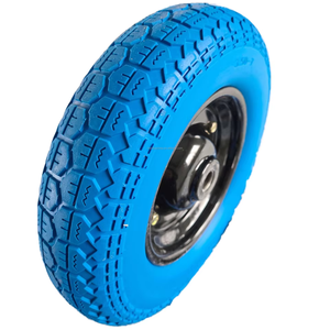 Chine usine turquie marché 350-7 jante en métal plat gratuit Pu mousse <span class=keywords><strong>brouette</strong></span> roue pour camion à main chariot chariot jardin Wagons - Product Image 1