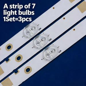 Tira de Retroiluminación LED de Aluminio HX-NO.8255 JL.D75071330-083BS-M_V02 de 800 mm para Barra de Luz D32TS7202 - Product Image 2