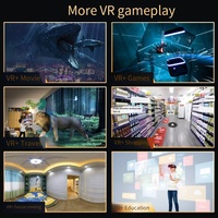 Nouvelles lunettes de réalité virtuelle 3D VR PRO du fabricant Casque de jeu monté sur la tête préféré pour l'utilisation du téléphone portable