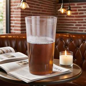 Gobelets en plastique réutilisables pour avion, de qualité supérieure, résistants aux chocs, légers, élégants, transparents comme du cristal - Product Image 4