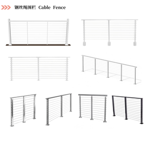 Kit de garde-corps en câble en acier inoxydable haute résistance, facile à assembler, pour la sécurité des zones logistiques - Product Image 4