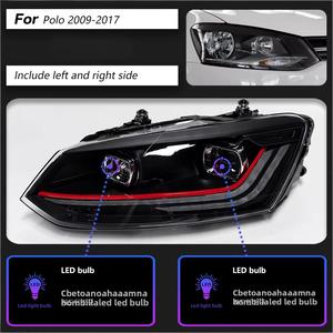 For 11-18 POLO 12V LED Headlight Assembly Modified Light Daytime Running Lens Turn Signal LED Conversion Brighter and More Energ - Product Image 5