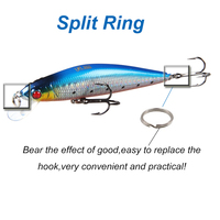 Leurre dur LUTAC Original Factory Suspending Minnow 90MM 11.4G, profondeur de plongée 1.0M, support OEM personnalisé, matériel de pêche pour pêcheurs