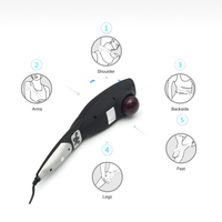 Delfin-Massagegerät Handgehaltenes Infrarot-Wärme Elektrisches Vibrations-Körpermassagegerät Hammer-Vibration Fitness-Massagegerät