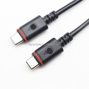 TYPE-C USB personnalisé câble étanche mâle TYP E.C mâle à TYP E.C mâle câble étanche USB câble de données étanche - Product Image 4