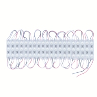 Module LED d'injection haute luminosité DC12V 1.5W 3 LED pour enseignes extérieures étanches, boîte publicitaire 63*13, module LED SMD2835