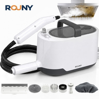 Nettoyeur Vapeur 1200W à Bouton Réglable, Machine de Nettoyage à Vapeur Haute Température Portable à Vitesse Variable pour Usage Domestique et Hôtelier