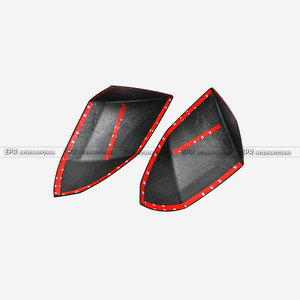 ฝาครอบกระจกมองข้างคาร์บอนไฟเบอร์แบบแห้งติดตั้งเอง OEM Fit 2 ชิ้น สำหรับรถยนต์ฮุนได ไอโอนิค 5N ปี 22-25 พวงมาลัยซ้าย อุปกรณ์ตกแต่งรถยนต์ไฟฟ้า - Product Image 4