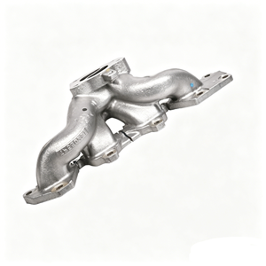 Collecteur d'échappement en aluminium moulé sur mesure par procédé de sable, à scan inversé, petite série pour voitures anciennes à modèle décontinué - Product Image 4