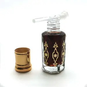 Травяной Attar Oud agarwood oil, исламский флакон для духов