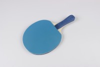 Raquette de tennis de table en bois pur certifiée FSC, 5 plis, caoutchouc vert, qualité certifiée