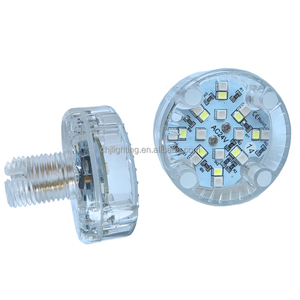 Iluminación para Atracciones de Feria Fácil de Mantener, Luces <span class=keywords><strong>LED</strong></span> RGB de 24V y 12 <span class=keywords><strong>LED</strong></span> de 50mm para Carnaval, Luces de Píxeles <span class=keywords><strong>LED</strong></span> Cabochon para Iluminación de Entretenimiento - Product Image 2
