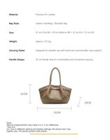 Sac fourre-tout d'été en PU tendance haut de gamme avec lettres, nouvelle version coréenne vintage 2026, grande capacité, sac bandoulière pour femme