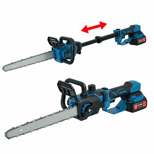 Scie <span class=keywords><strong>à</strong></span> chaîne télescopique sans fil 2-en-1 avec <span class=keywords><strong>batterie</strong></span>, moteur sans balais, 12 pouces - Product Image 1