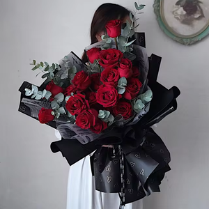 <span class=keywords><strong>Carta</strong></span> da Imballaggio per Fiori a Forma <span class=keywords><strong>di</strong></span> Cuore, Impermeabile, Stile Coreano, per Negozi <span class=keywords><strong>di</strong></span> Fiori - Product Image 3