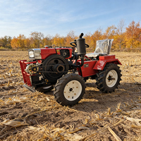 Tracteur agricole à moteur diesel puissant de 12 et 15 chevaux, en vente chaude