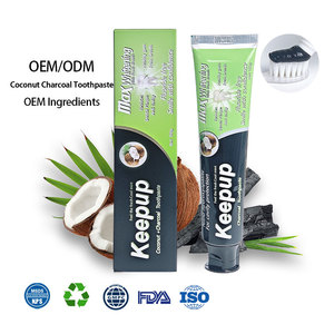 <span class=keywords><strong>Dentifrice</strong></span> <span class=keywords><strong>Blanchissant</strong></span> Naturel aux Herbes Keepup au Charbon de Bambou et Saveur Noix de Coco pour Usage Domestique - Product Image 1