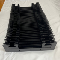 Industries Applicable CNC Protection Personnalisé Nylon Tissu Soufflet Couverture Anti-Poussière Couverture bouclier