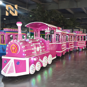 Train d'attraction personnalisé pour enfants, coloré et attrayant, pour centres commerciaux, utilisation en extérieur et en intérieur, et services de location - Product Image 1