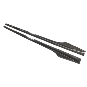 Faldas laterales de fibra de carbono para <span class=keywords><strong>Maserati</strong></span> Ghibli Sedan <span class=keywords><strong>4</strong></span> puertas 2014-2021 - Product Image 1