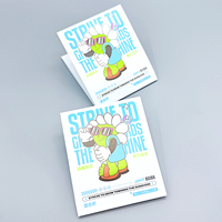 Service d'impression offset sur papier d'art CMYK de haute qualité, personnalisé par le fabricant, pour flyers, brochures, options en carton kraft