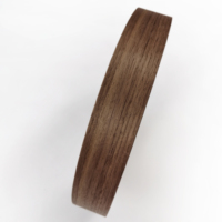 Bande de chant en bois véritable VUNIR, noyer noir, écologique, contemporain, décoratif, pour armoire de cuisine, table, porte, hôtel