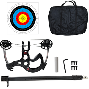 피아오 유 강력한 연사 메탈 컴파운드 보우 야외 활동 사냥용 스틸 볼 활 세트 - Product Image 2